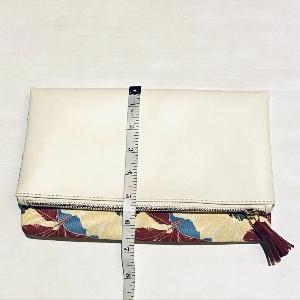 Rachel Pally Springy Fold-Over Floral Clutch Purse
